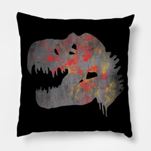 Terra Fossil T-Rex Head  Pillow