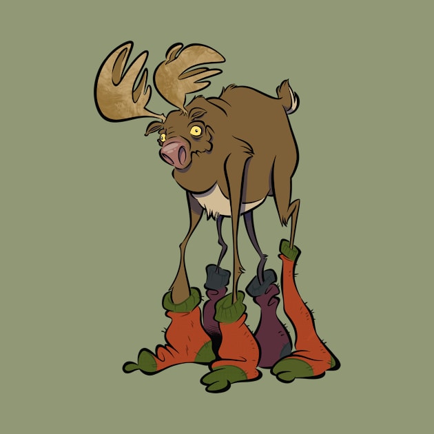 Sock Reindeer by westinchurch