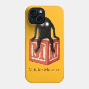 M is for Monster Phone Case