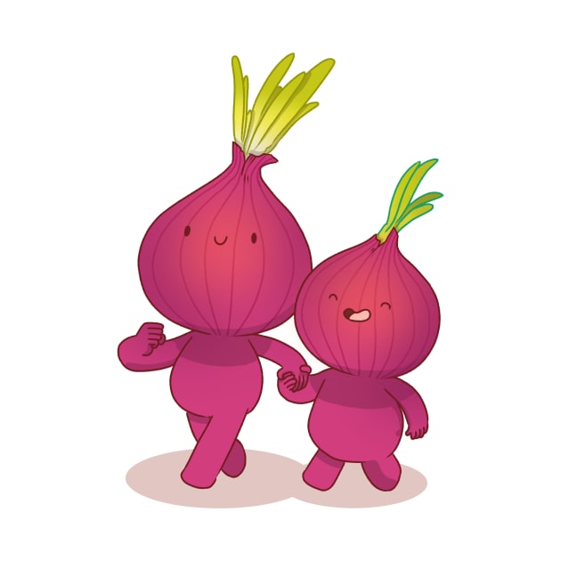 Onion friends by drawnbyhanna