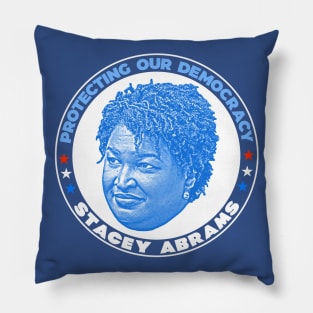 Stacey Abrams :: Protecting Our Democracy Pillow