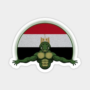 Gator Egypt Magnet