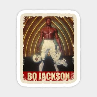 Bo Jackson - NEW RETRO STYLE Magnet