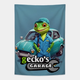 Gecko's Garage Merchandise: Bring the TV Show to Life Tapestry