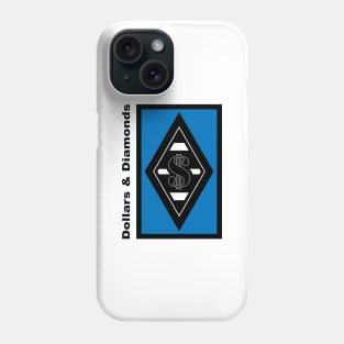 DLLRS&DMNDS blue Phone Case