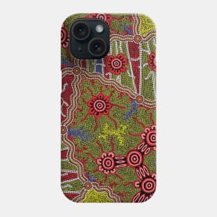 Aboriginal Art - Connection Phone Case