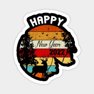 Happy New Year 2022 Magnet