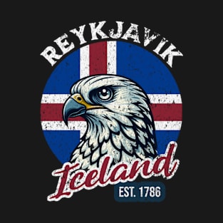 Gyrfalcon Reykjavik Iceland / Reykjavik T-Shirt