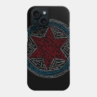 Chicago Neighborhood Star Phone Case