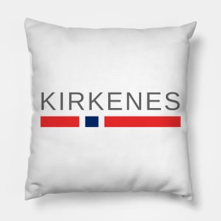 Kirkenes Norway Pillow