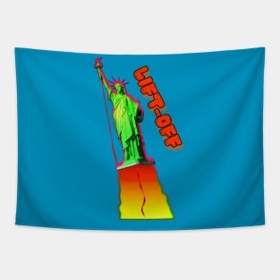 Lady Liberty Lift-Off from VivaChas Tapestry