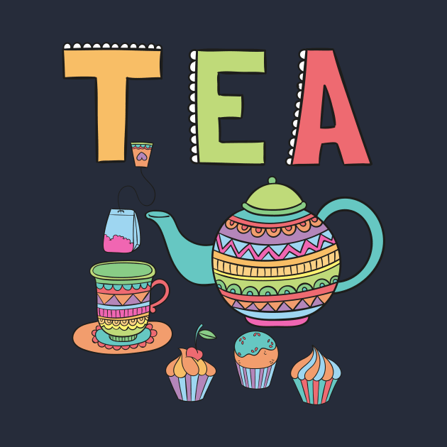 Bohemian Tea Set by letnothingstopyou
