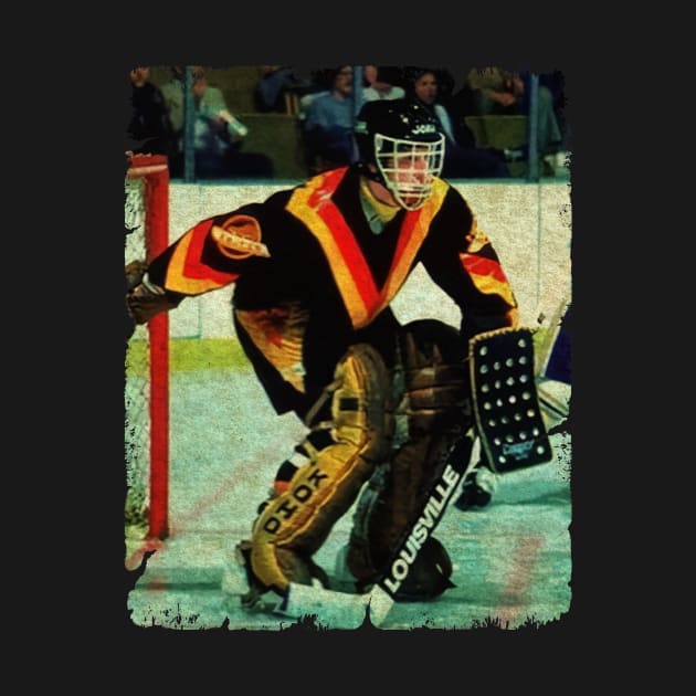 Glen Hanlon - Vancouver Canucks, 1977 by Momogi Project