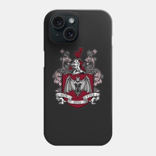 Bat Crest (Red) Phone Case