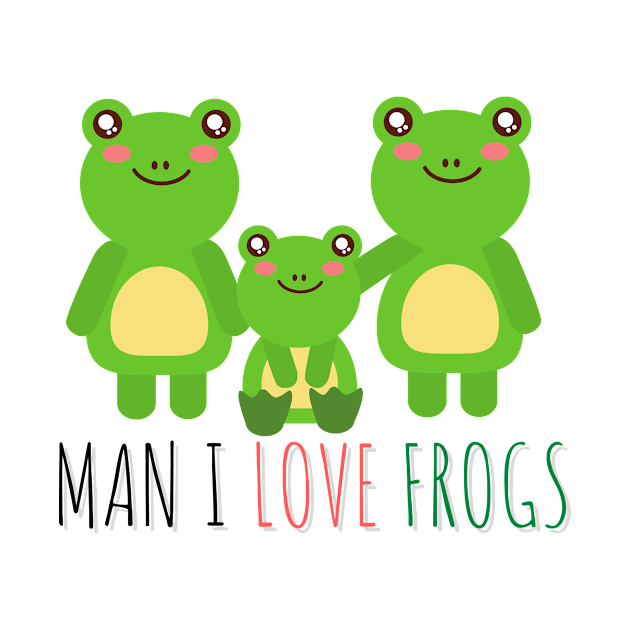 Man I Love Family Frogs by casualism