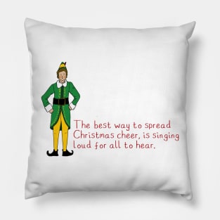 Elf - Christmas Cheer Pillow