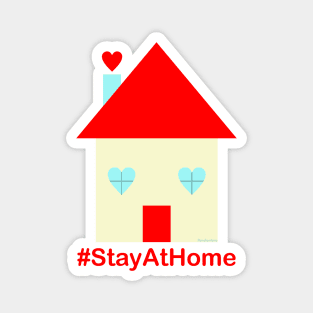 Stay at home Magnet