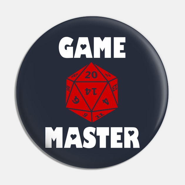 Game master Pin by MissMorty2