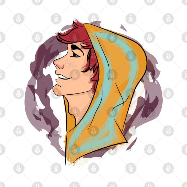 The Guy With A Hoodie by Heartfeltarts