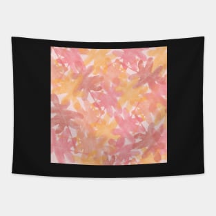 September Warm Colored Leaves Tapestry