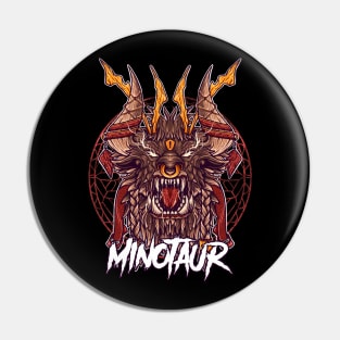 Minotaur Head Pin