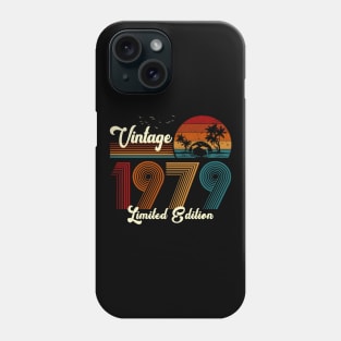 Vintage 1979 Shirt Limited Edition 41st Birthday Gift Phone Case