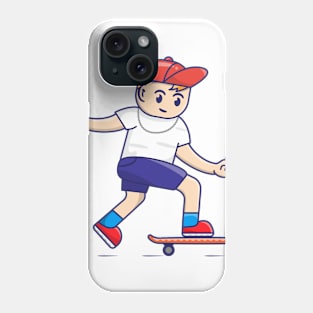 Skate, Smile and Peace Phone Case