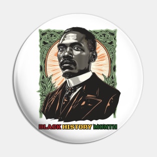 Black History Month A Black History Month Celebration Design Pin