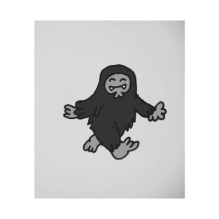 B&W Cutie Bigfoot T-Shirt