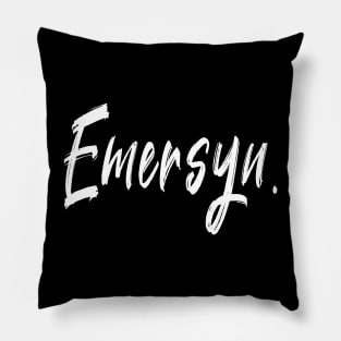 Name Girl Emersyn Pillow