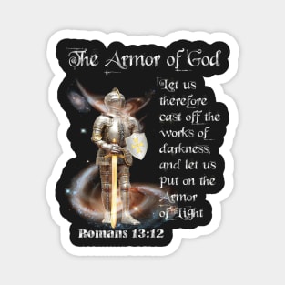 The Armor of The Lord Ephesians 6:11 The Armor of God Magnet