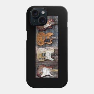 Famous guitarists signatures 3 Phone Case