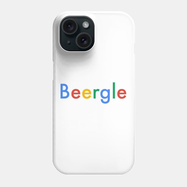 Beer Search Engine (No Outline) Phone Case by PerzellBrewing