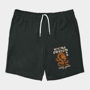 Rising Dragon Tokyo Japan Vintage Design Shorts