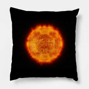 Glowing sun - Dwarf sun Pillow