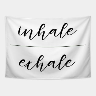 Inhale Exhale Tapestry