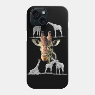 Giraffe in Kenya / Africa Phone Case