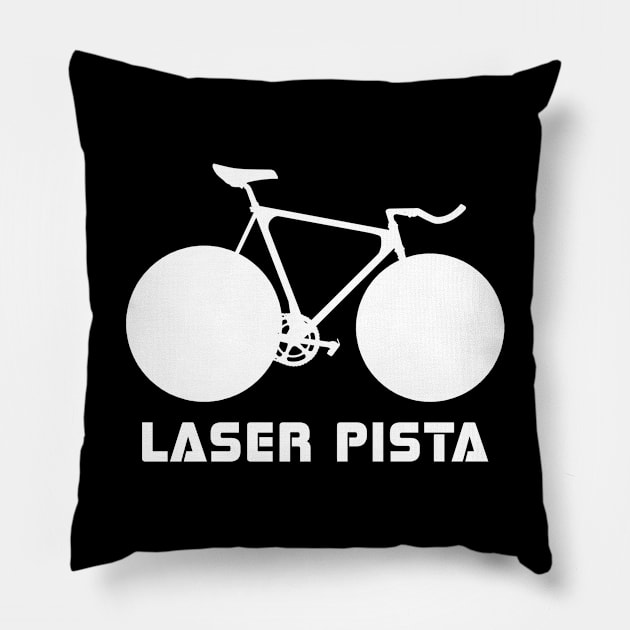 Cinelli Laser Pista Bicycle Pillow by nutandboltdesign