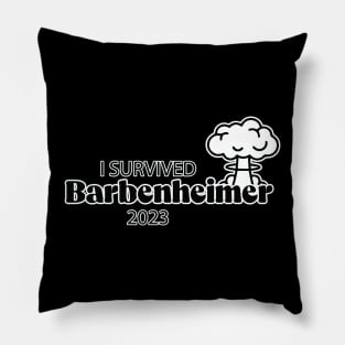 I Survived Barbenheimer 2023 Pillow