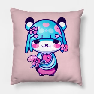 A CUTE KAWAI panda girl Pillow