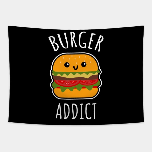 Burger Addict Tapestry by LunaMay