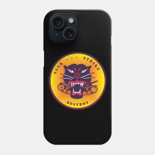 Seek Strike Destroy logo retro style Phone Case