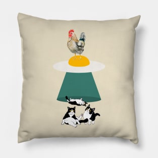 Space Chicken Pillow