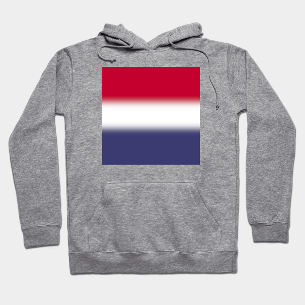 red white and blue hoodie
