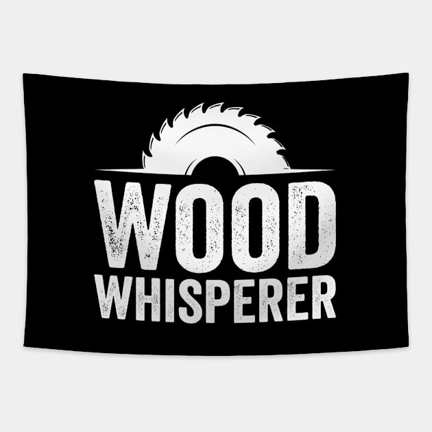 Woodworking - Wood Whisperer Tapestry by Kudostees