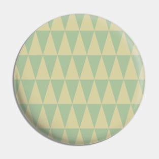 Geometric Triangles Pattern Pin