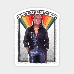 Sylvester / 70s Retro Style Fan Design Magnet