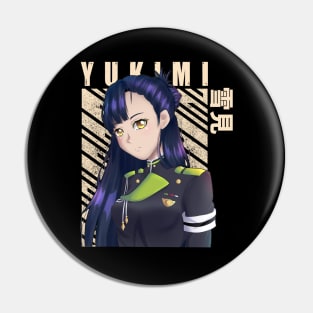 Shigure Yukimi - Owari no Seraph Pin