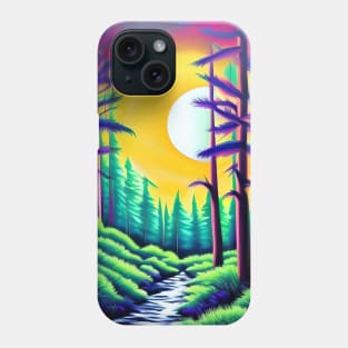 Beautiful Forest Moonlight Phone Case