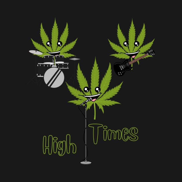 weed 420 musicians rock band by LadiesGoldenSpiral